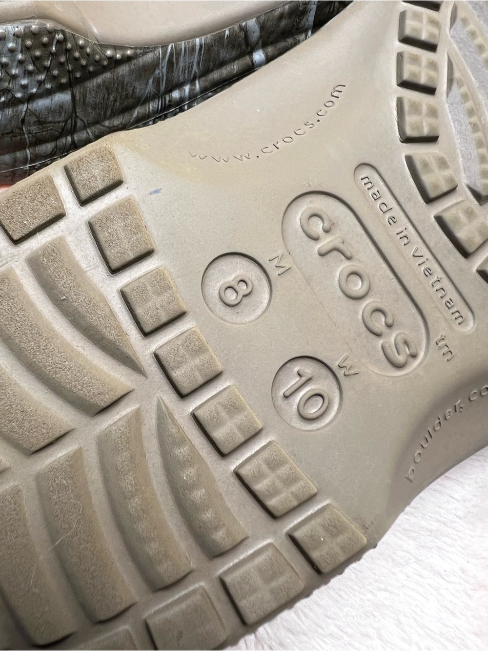 Crocs Classic Realtree APX Clog Mens size 8 or womens 10 - Picture 7 of 7